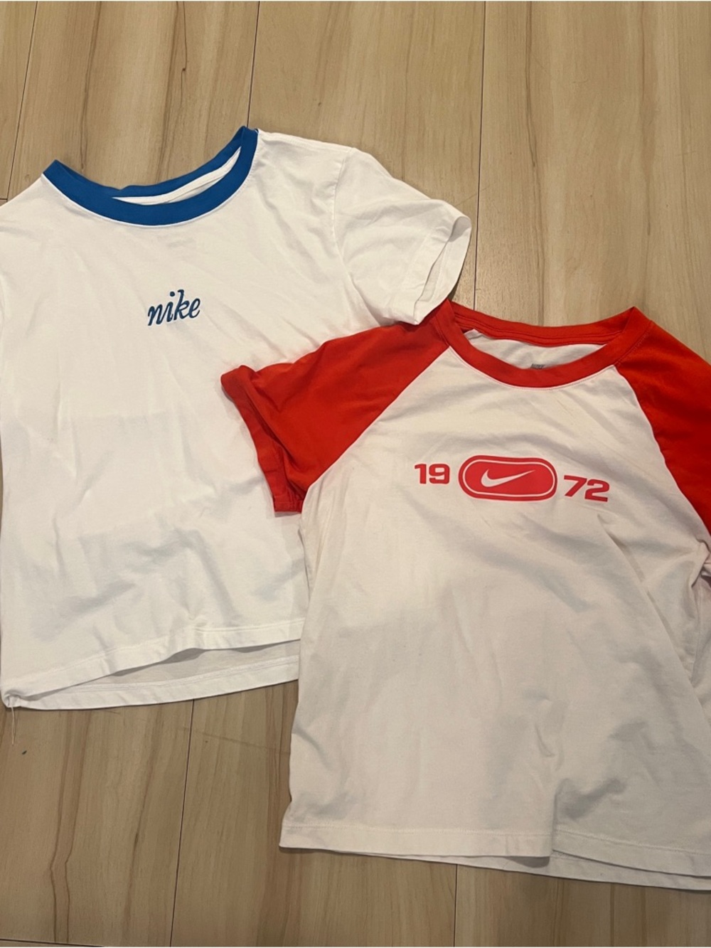 Nike' White Short Sleeve Tee Bundle - size M